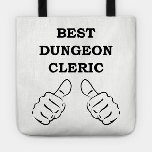 BEST CLERIC EVER Meme RPG 5E Class Tote