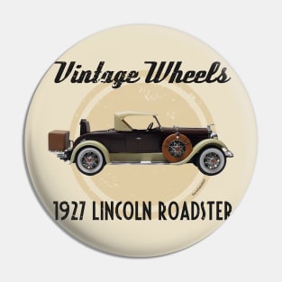 Vintage Wheels - Lincoln Roadster Pin