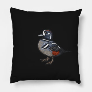 Harlequin Duck Pillow