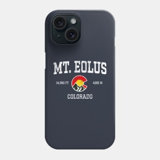 Mount Eolus Colorado 14ers Vintage Athletic Mountains Phone Case