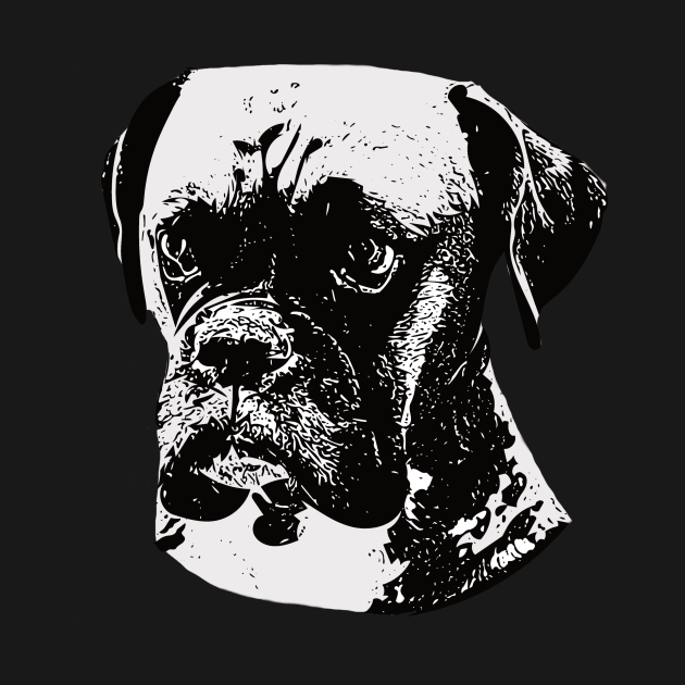 Boxer Face by DoggyStyles