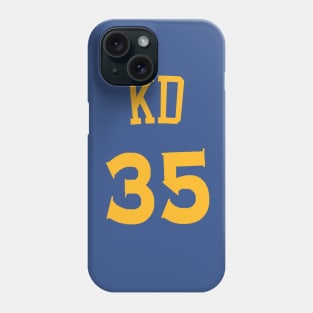 Kevin Anteater 'KD' Nickname Jersey - Golden State Warriors Phone Case