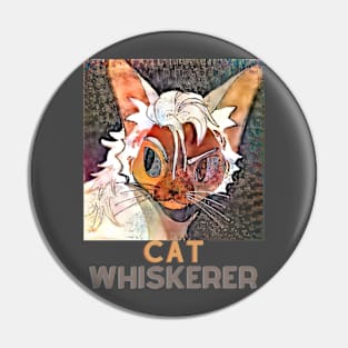 Cat Whiskerer Pin