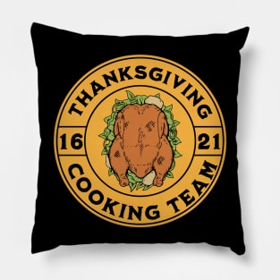 Thanksgiving - Cooking team Pillow