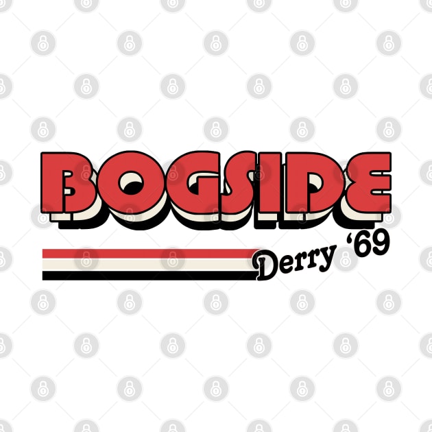 Bogside Derry 1969 / Retro Style Irish County Design by feck!