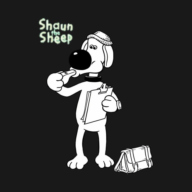 Vintage The Sheep TV Series Cartoon Shaun by WelchCocoa