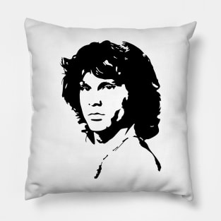 Jim Morrison Retro Pillow