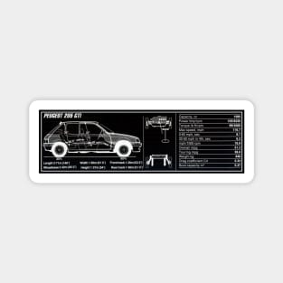 Peugeot 205 GTi Magnet