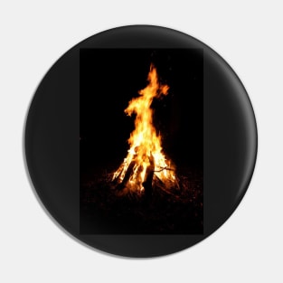 Camp fire Pin