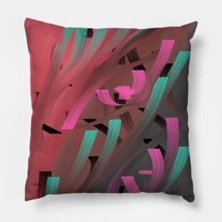 Art deep about love and hates , the future and paste Pillow