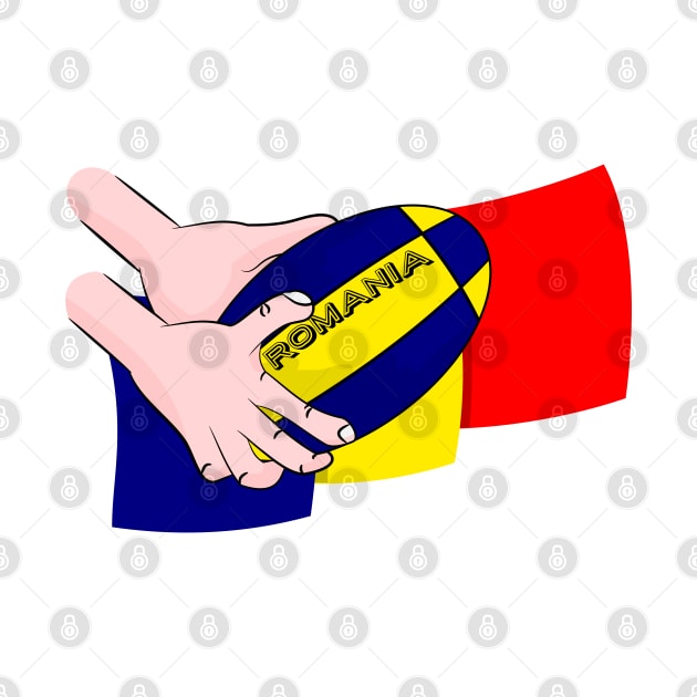 Rugby Romania Flag by mailboxdisco