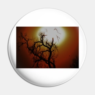 HALLOWEEN TREE BRIGHT AND COLORFUL Pin