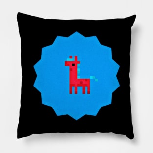 Cute pixel horse Pillow
