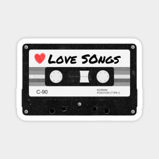 Heart Love Songs Mixtape Valentines Day Girlfriend Boyfriend Gift Magnet