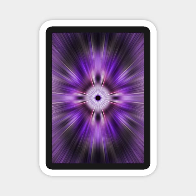 Purple Seer Magnet by randymir