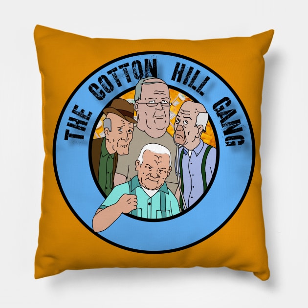 The Cotton Hill Gang Pillow by Ladycharger08