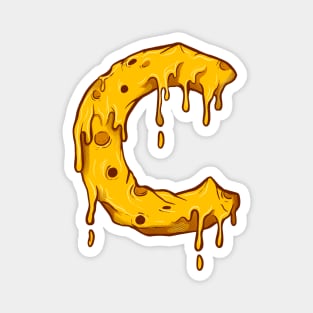 C Cheese Melted Magnet