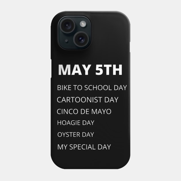 May 5th holidays Phone Case by Edwardtiptonart