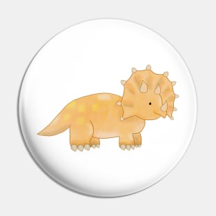 Triceratops Pin