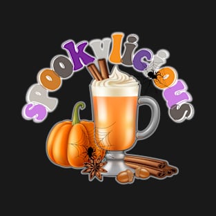 Spookylicious, coffee lover, happy halloween SPOOKY T-Shirt