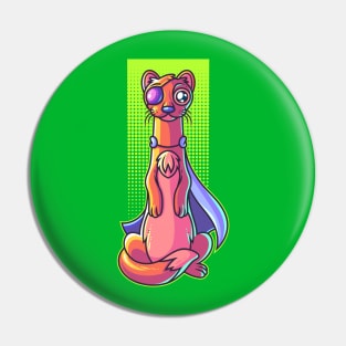 Wonder Weasel Pin