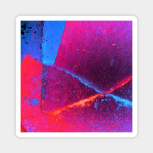 Intersection |  Colorful Abstract Magnet