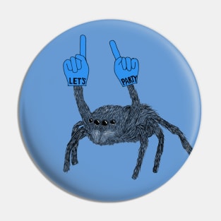 Party Spider Pin