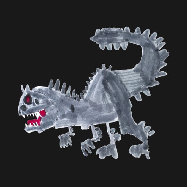 Indominus Rex Dinosaur | Kids Fashion | Kid's Drawing | Roar | Unique Design by TheWillbreyShop