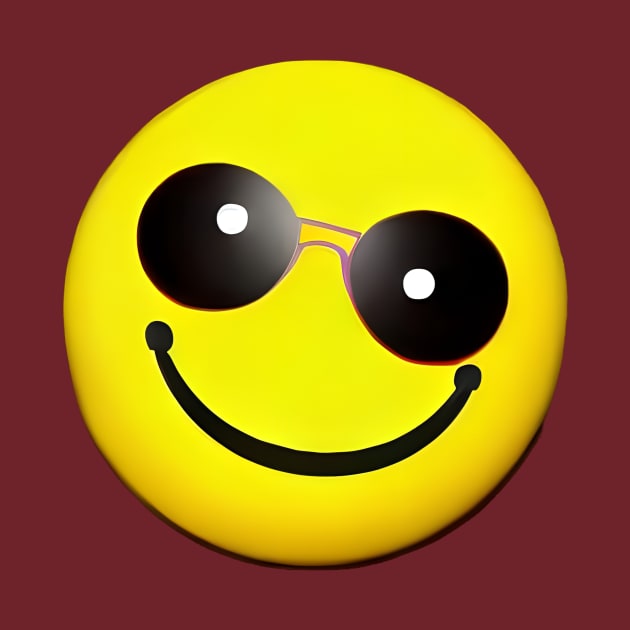 Embrace the Sunshine with this Happy Emoji by AlienMirror