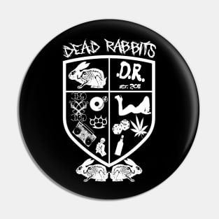 DEAD RABBITS CREST Pin