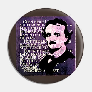 EDGAR ALLEN POE, GOTHIC WRITER Pin