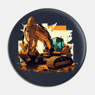 Excavator Power: A Bold and Powerful Design, heavy duty Pin