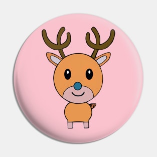 Cute brown deer Pin