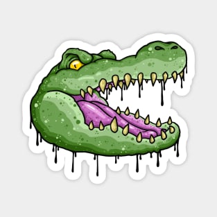 Angry Alligator Magnet