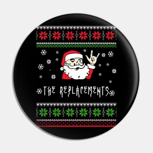 replacements santa metal Pin