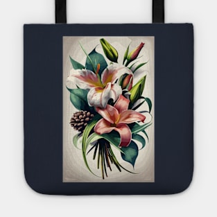 Floral Design Tote