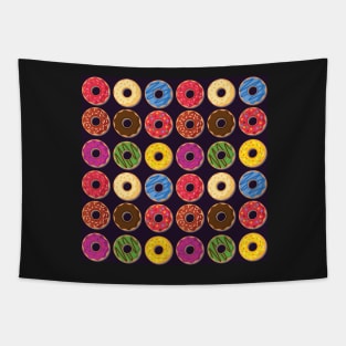 Donut Vector, Artwork, Design, Pattern Tapestry