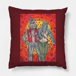 Partners in crime Pillow