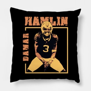 Damar hamlin vintage Pillow