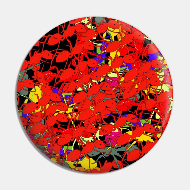 Red Ants Pin by momomoma