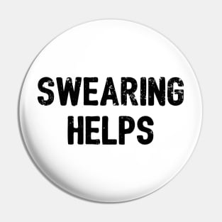 Swearing Helps Pin