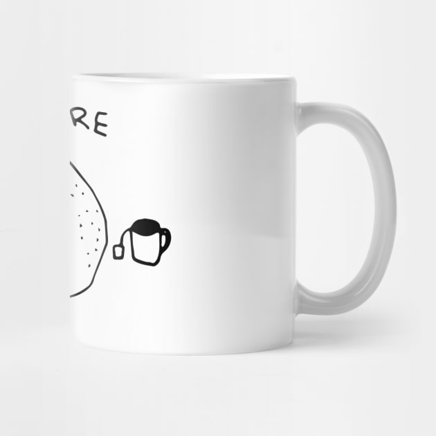 Be kind to yourself frog mug 