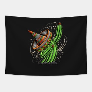 Dabbing Cactus - Cinco De Mayo Tapestry