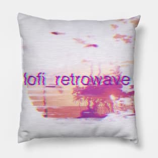 Lofi retrowave Pillow