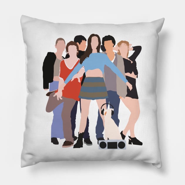 Empire Records Pillow by FutureSpaceDesigns