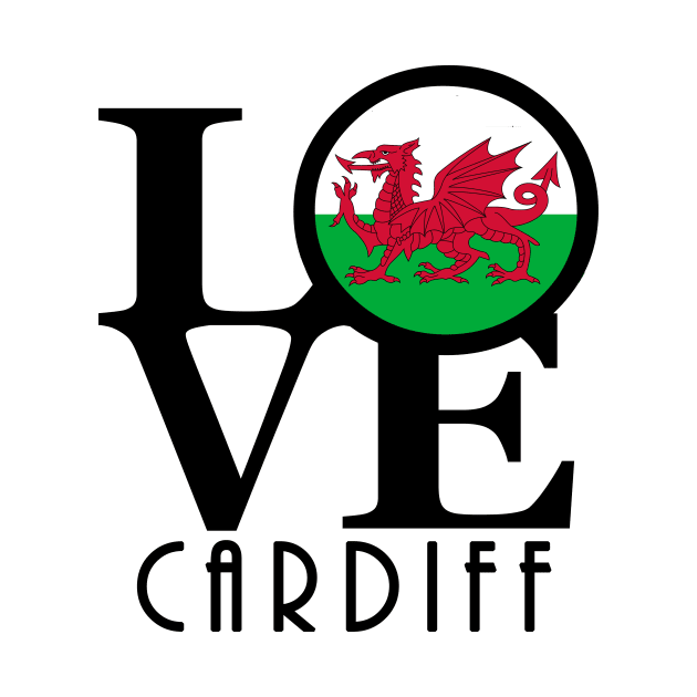 LOVE Cardiff Wales by UnitedKingdom