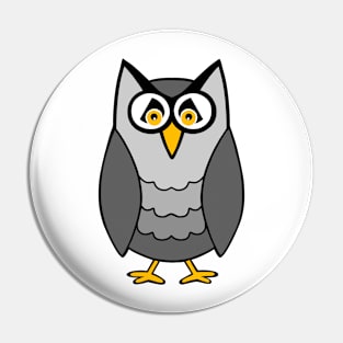 FUNNY Owl Pin