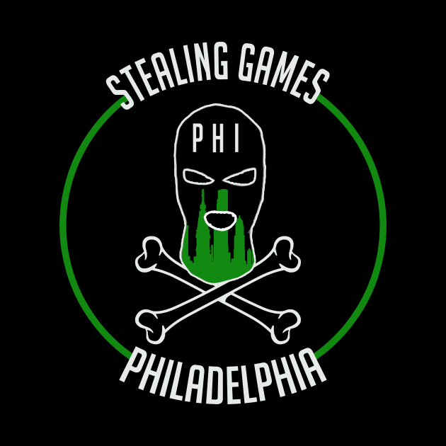 Stealing Games Ski mask by Philly Drinkers