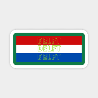 Delft City in Netherlands Magnet