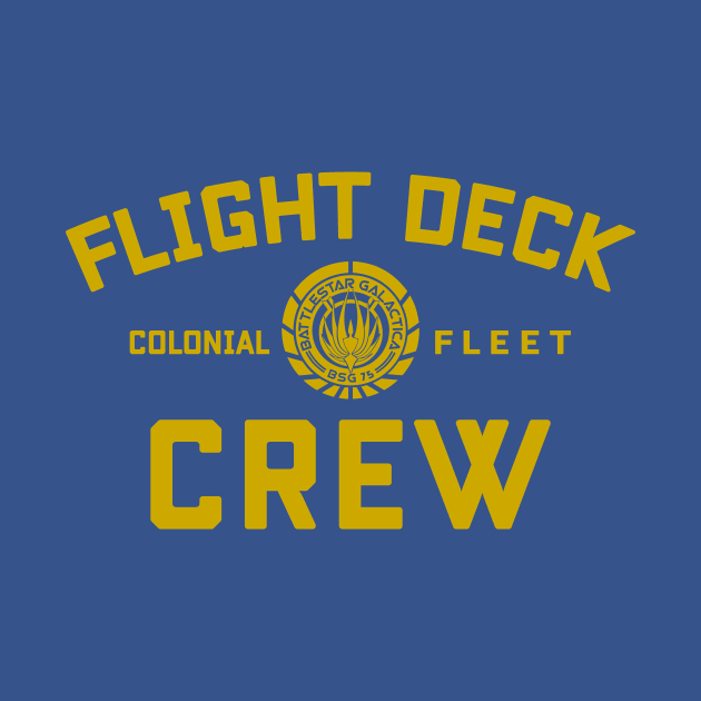 Battlestar Galactica Flight Deck Crew by MindsparkCreative